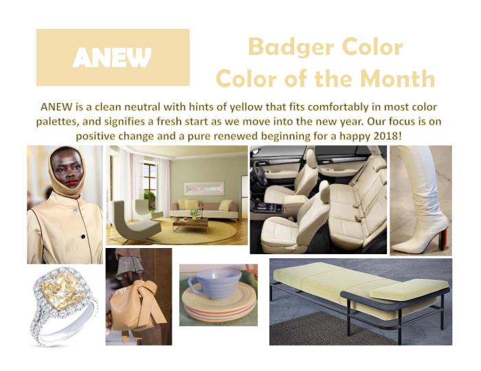 January - Color of the Month